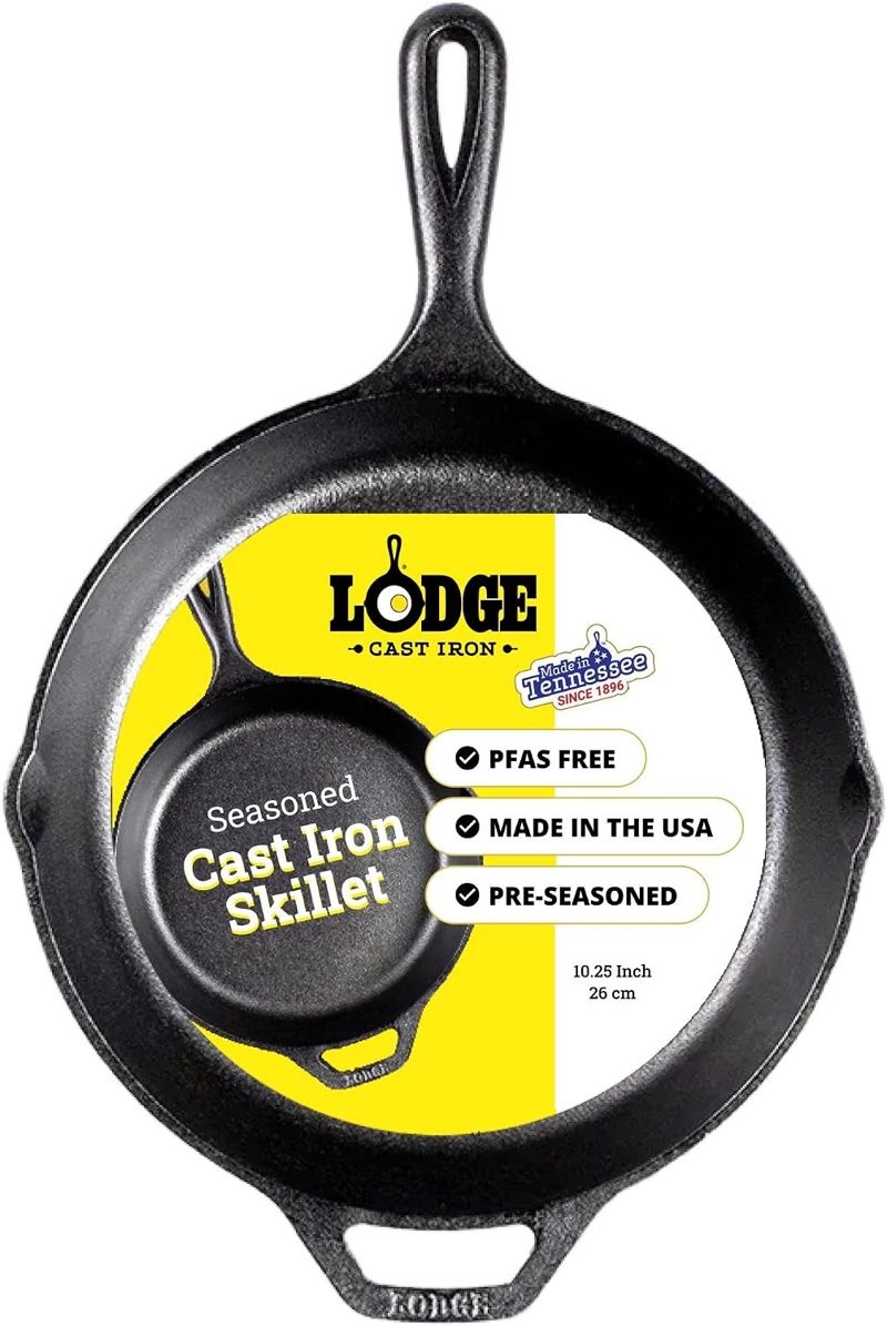 Lodge 10.25 Inch Pre-Seasoned Cast Iron Skillet product photo
