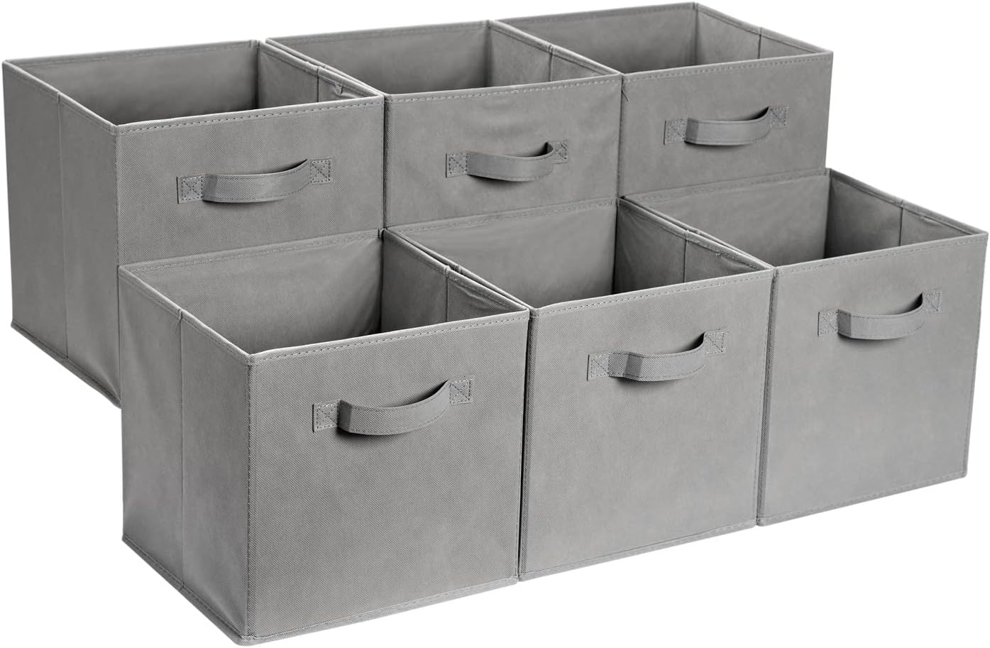 Amazon Basics Fabric Storage Cubes (6-Pack) product photo