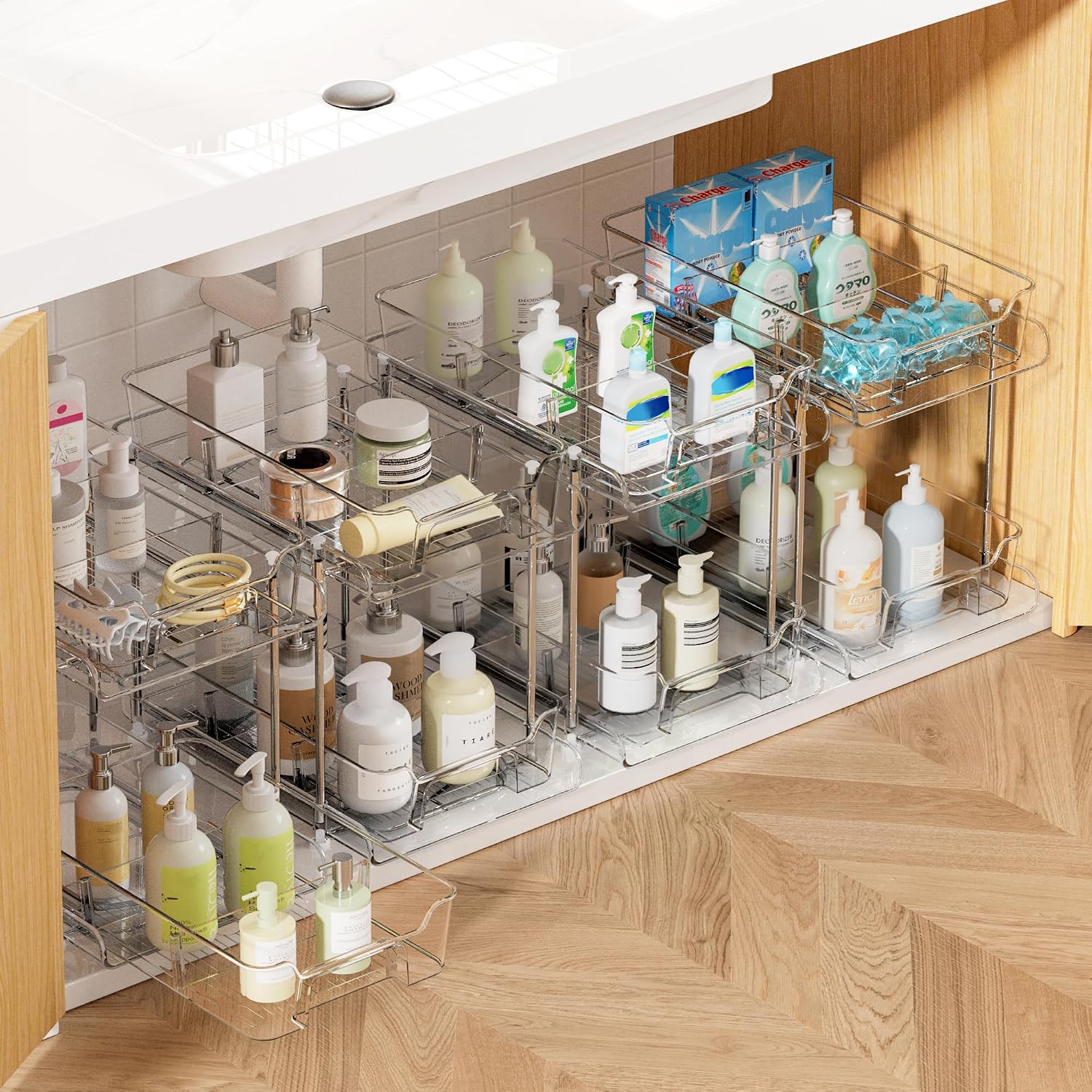 Vtopmart Under Sink Organizers (4-Pack) product photo